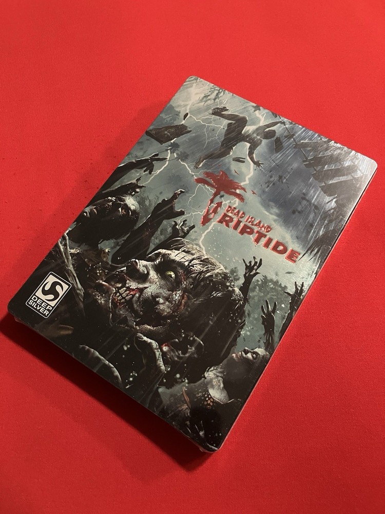 DeaD isLaND RipTiDe: PS3/XBoX EditioN sTeeLBooK “OOP/EMPTY CASE” 💥BRaND NeW💥