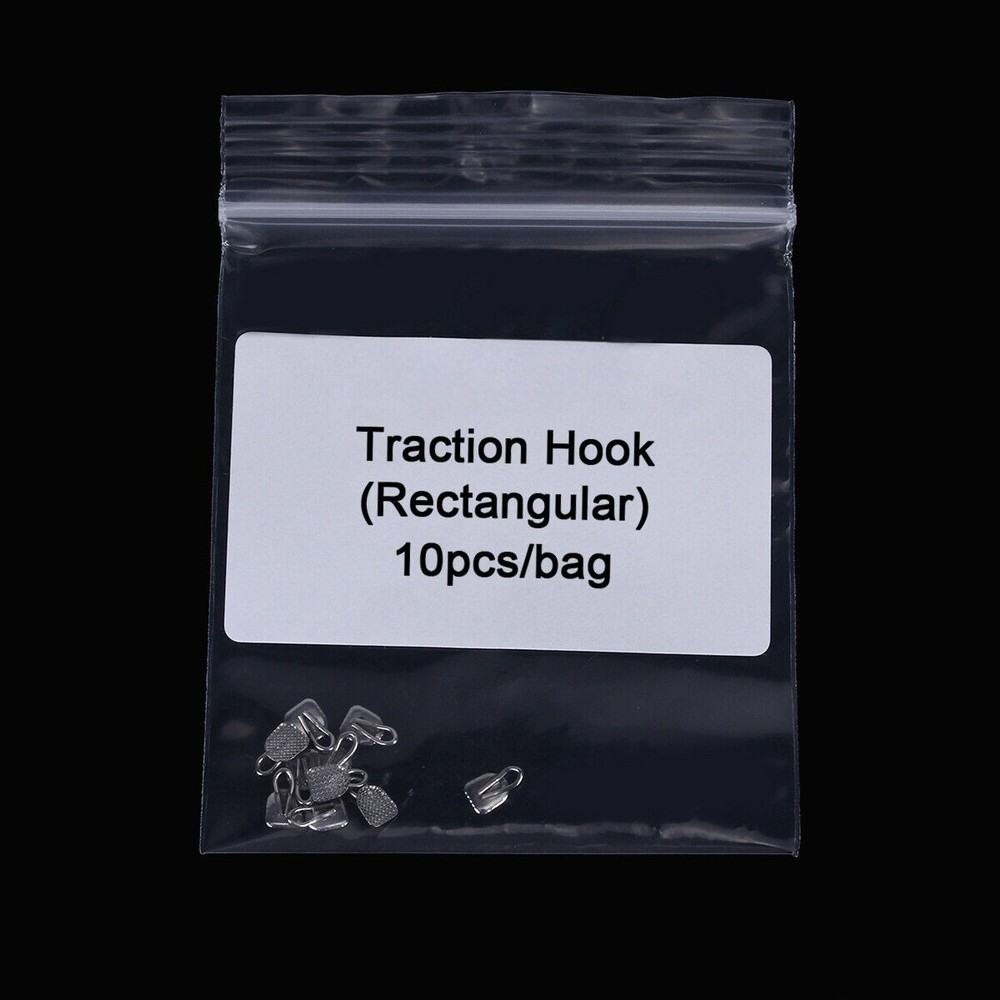 Dental Orthodontic Caplin Hook Traction Hook Rectangular 3mm Diameter Bondable