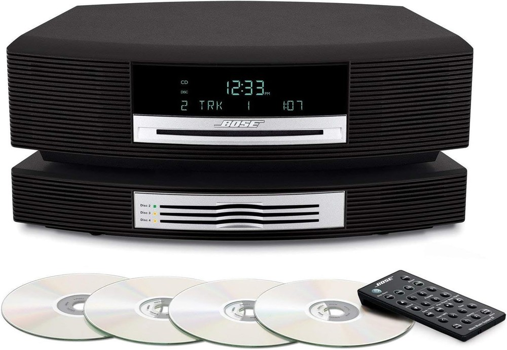 Bose Wave Music System with Multi-CD Changer - Graphite Grey (Black)