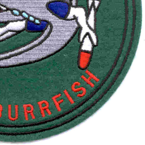 SSR-312 USS Burrfish Patch - Large