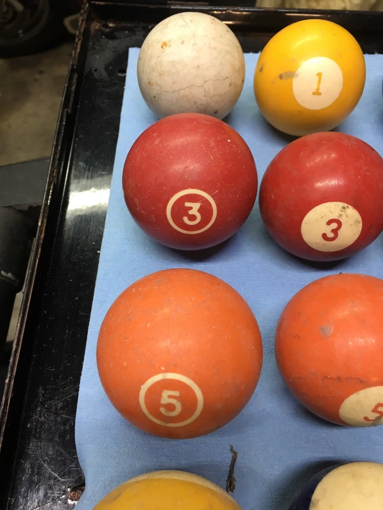 Vintage Billard Balls Pool Shift Knob