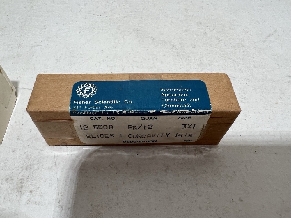 Bishops Science Co. Microscope - Model HI with Coverslips and Slides