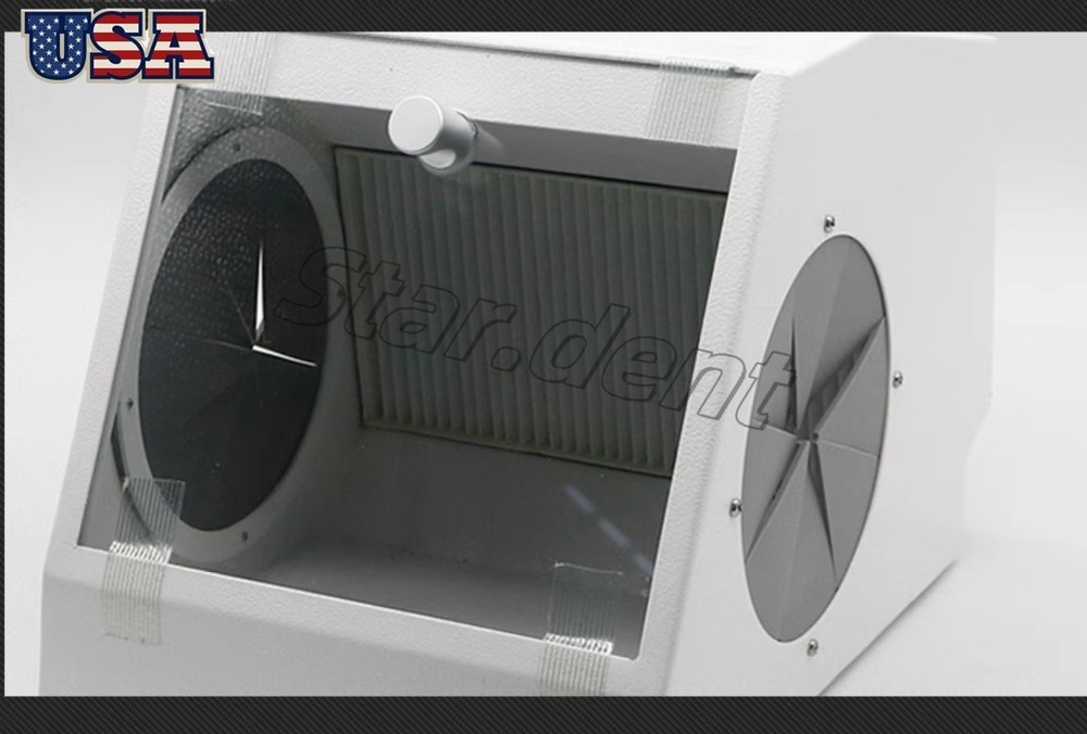 Dust-proof Case Dental Grinding Polishing Box Lapping Protector Sandblasting