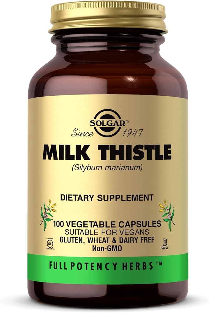 Soar Milk Thistle - 100 Vetable sules - Full Potency - Non-O,