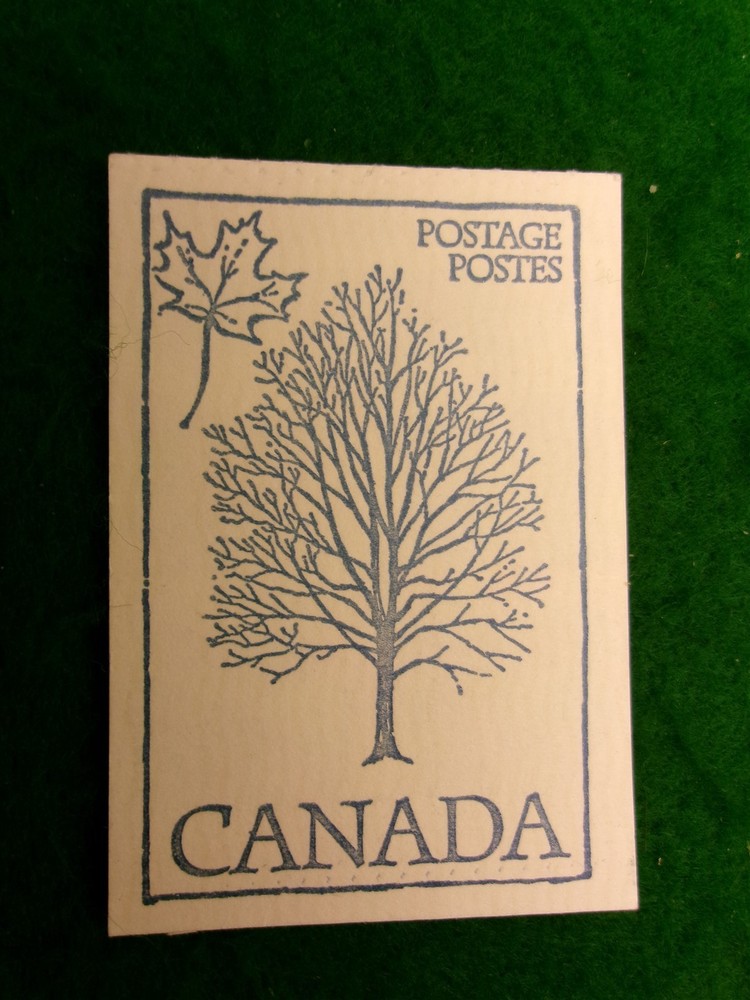 BK77 ?Canada postage stamp booklet sugar maple P112