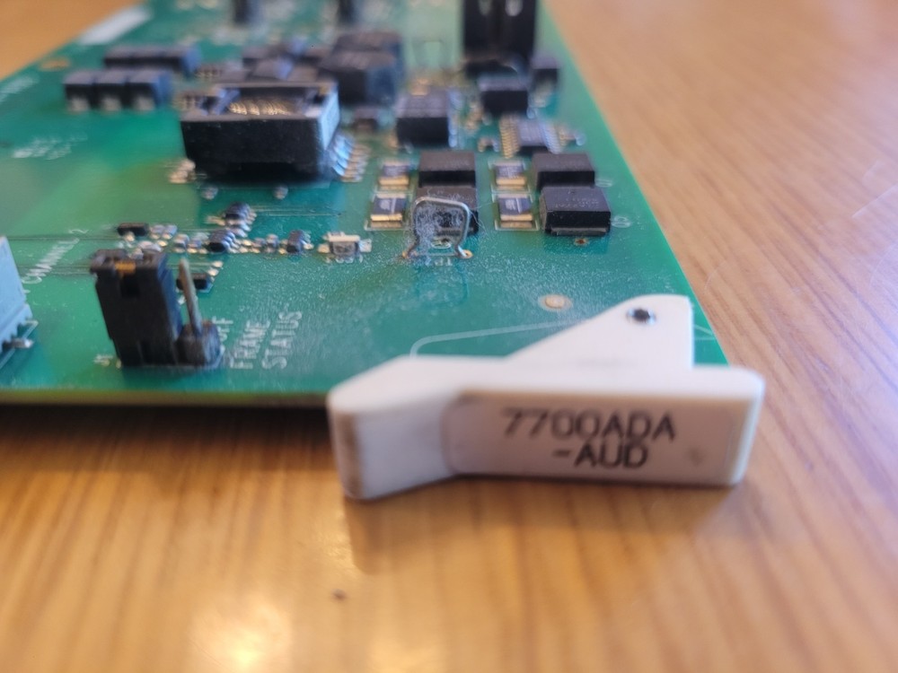 Evertz 7700ADA-AUD Balanced Analog Audio Distribution Amplifier + 3RU backplane