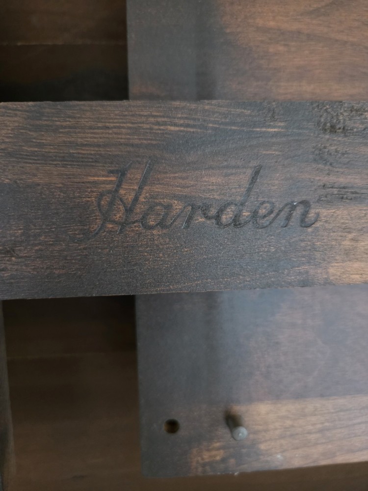 Vintage Harden Queen Anne Cherry Tea Table