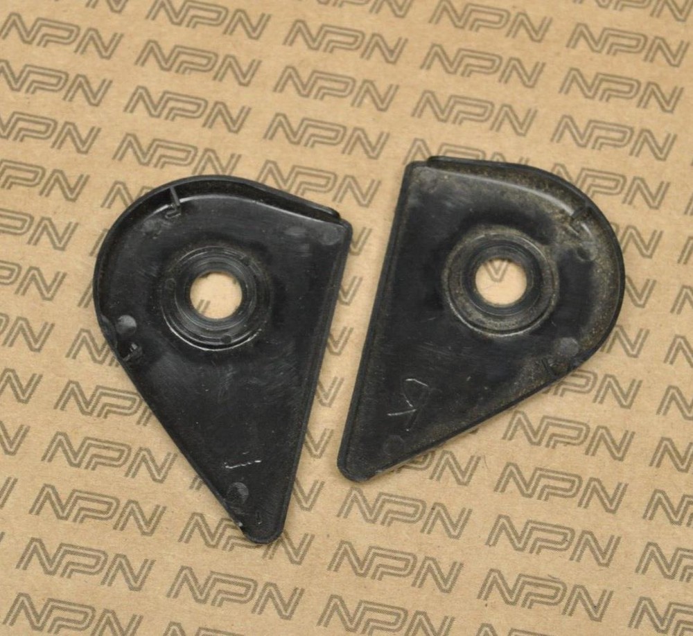 Vintage NOS Motorcycle Helmet Replacement Visor Side Plates