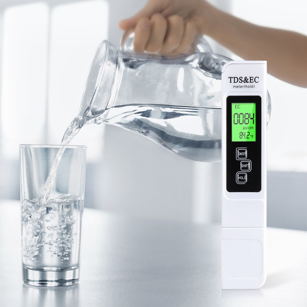 TDS Meter Digital Water Quality Tester Testing Kits for Drinking Water 0-9990ppm
