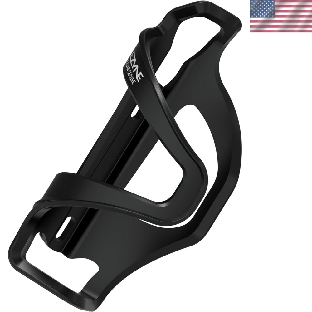 Side Load Bicycle Bottle Cage - Durable Left or Right Configuration, 9"L x 5.5"W