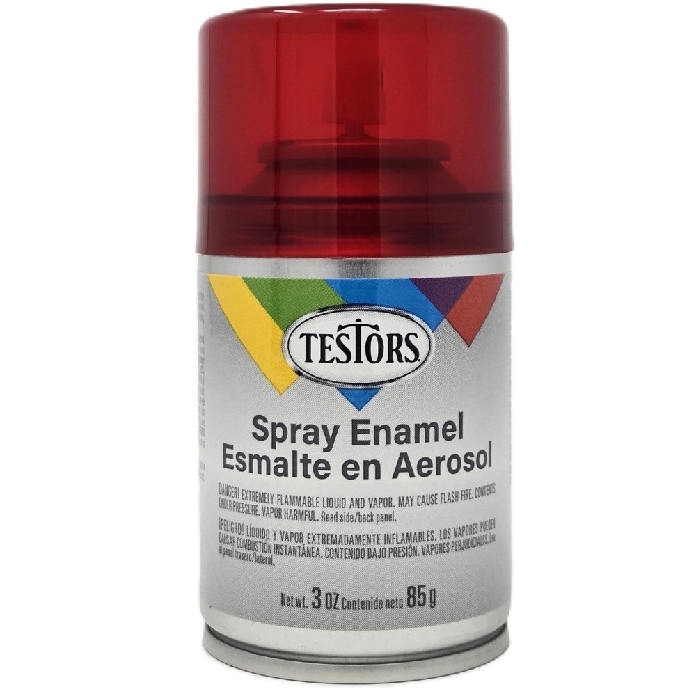 Testors Candy Apple Red 3oz Spray Paint 1605