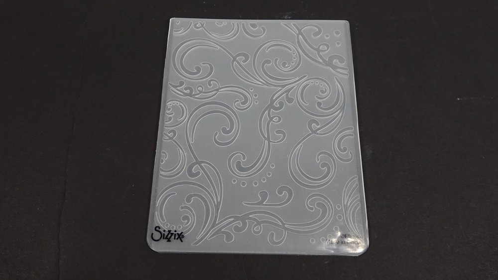 Sizzix Embossing Folder Swirling & Dots