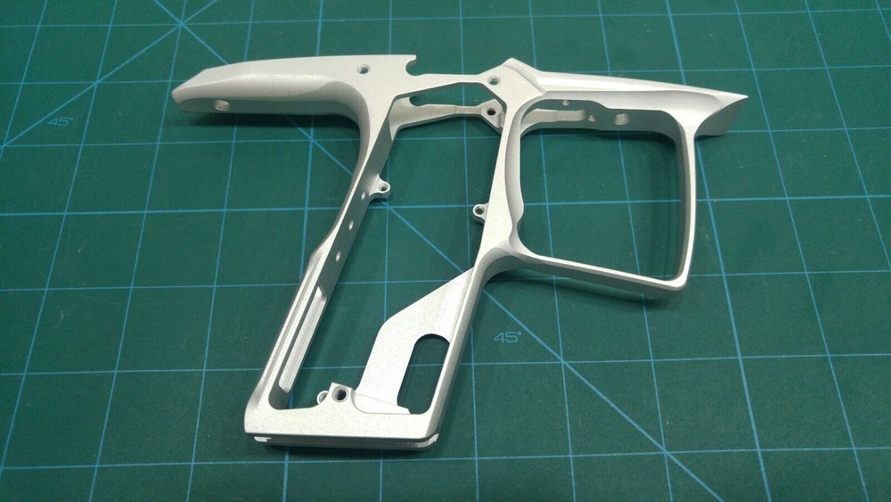 Planet Eclipse EGO 10 trigger frame. OEM replacement. Dust silver. NOS. Rare!