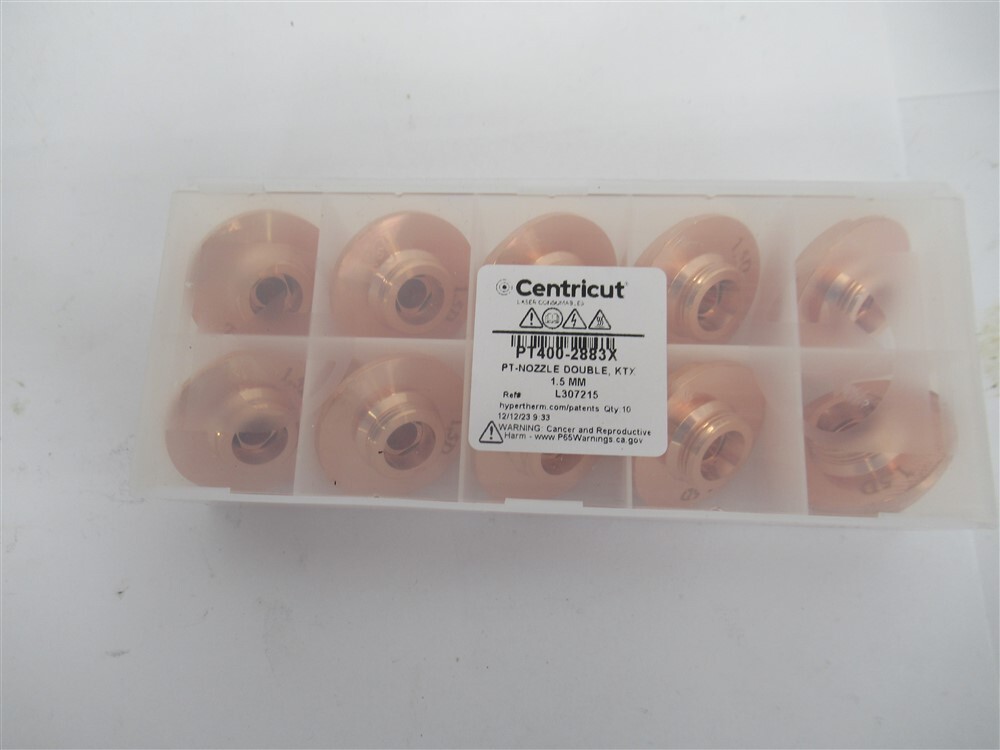 Centricut PT400-2883X , PT - Nozzle Double , KTX 1.5 mm