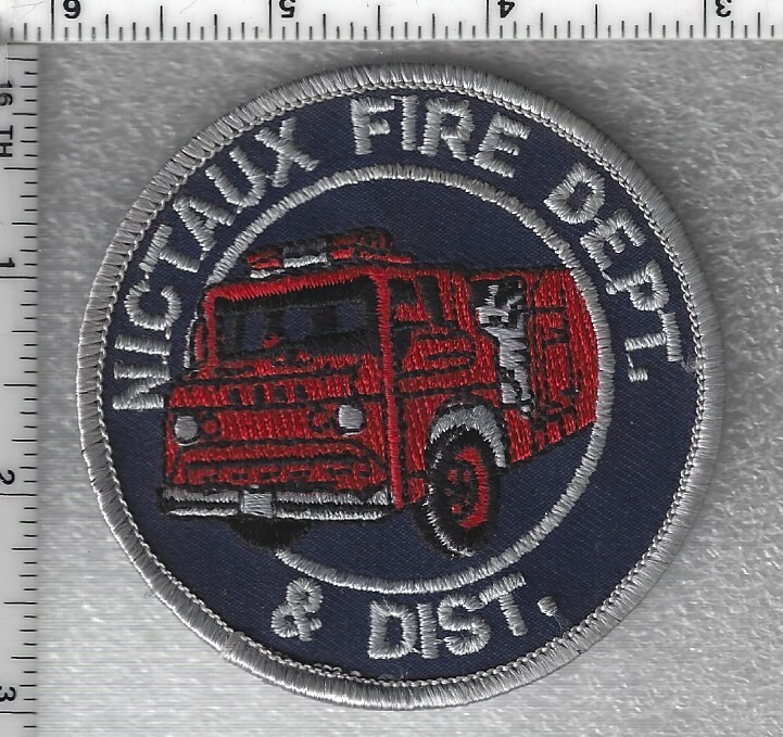 Nictaux & District Fire Department  (Nova Scotia, Canada)  Shoulder Patch