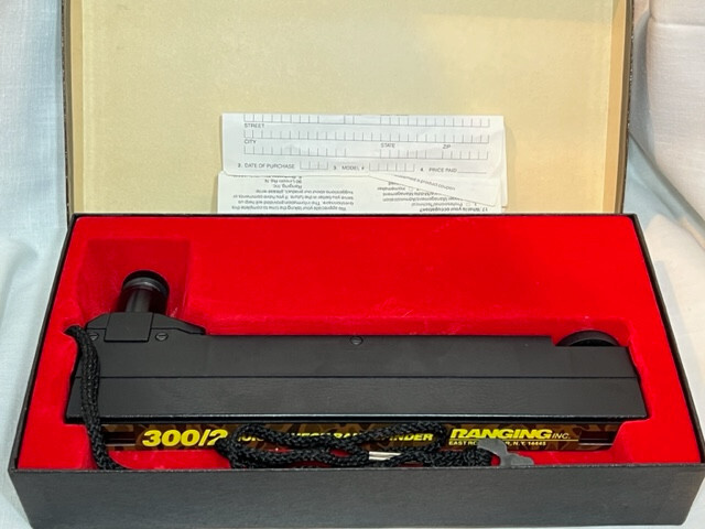 Vintage Ranging Inc. Precision Range Finder Model 300/2 Original Box & Paperwork