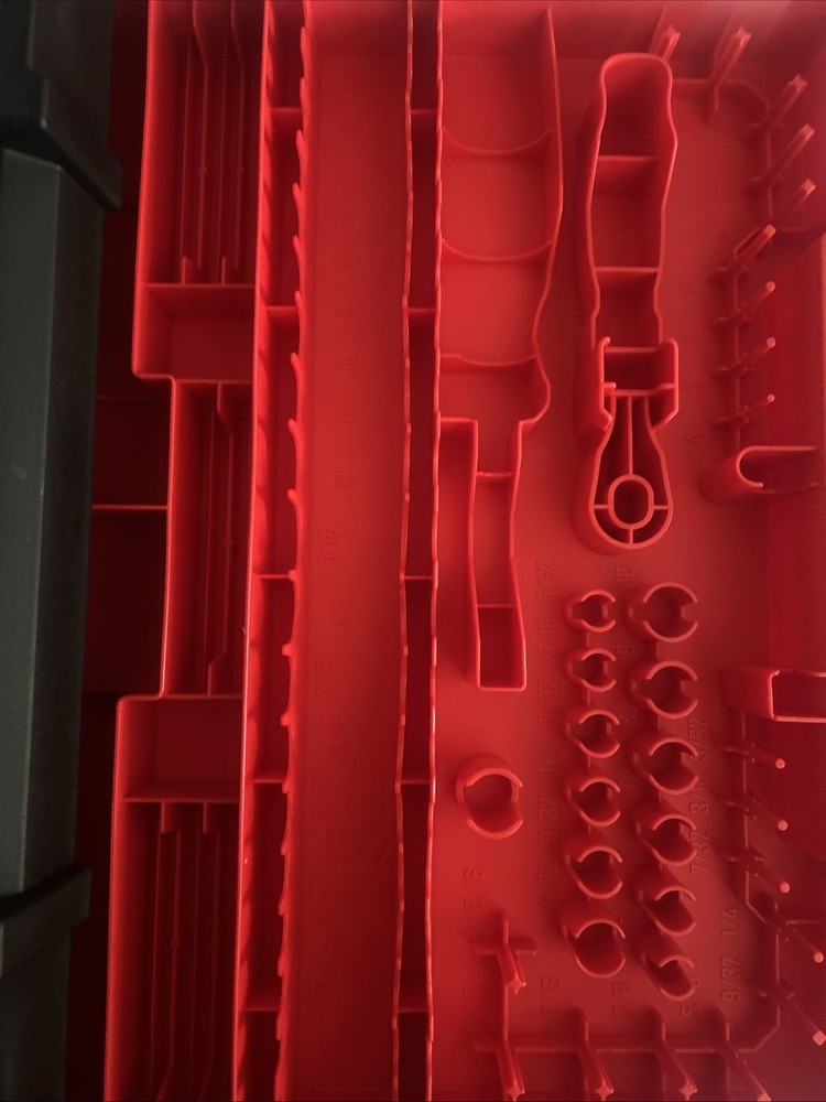 CRAFTSMAN 3 DRAWER TOOL CASE 242 PC VERSASTACK EMPTY **TOOLS NOT INCLUDED**