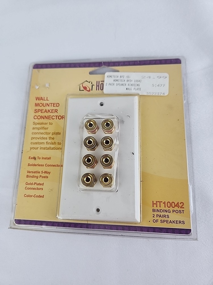 Wall Mounted Speaker Connector