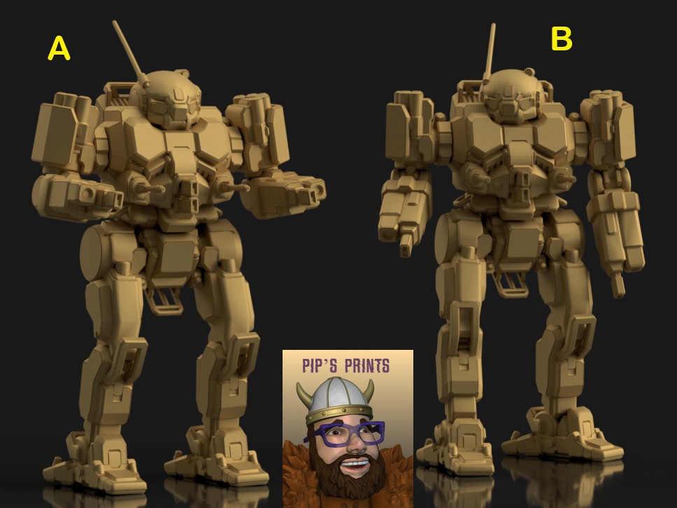 FS9-H Firestarter Mech For Battletech CGL Scale Syllogy