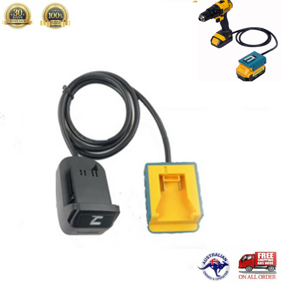 Tool Extended Line Adapter Battery Converter For Milwaukee M18 18V tool