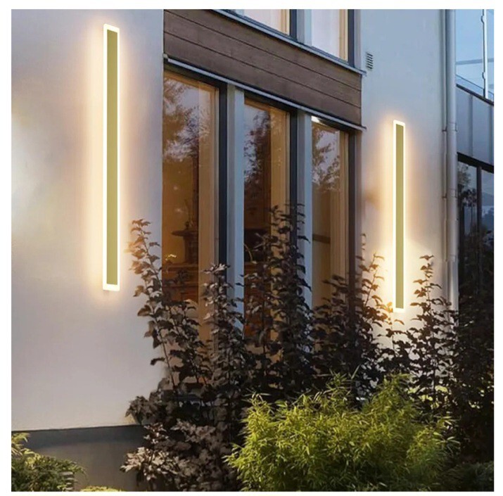 Aipsun Outdoor Wall Sconce - Modern Aesthetic (2 Pack)