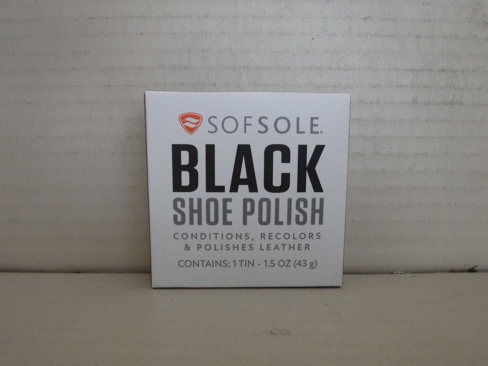 Sofsole Shoe Polish, Brown, 1.5-Ounce