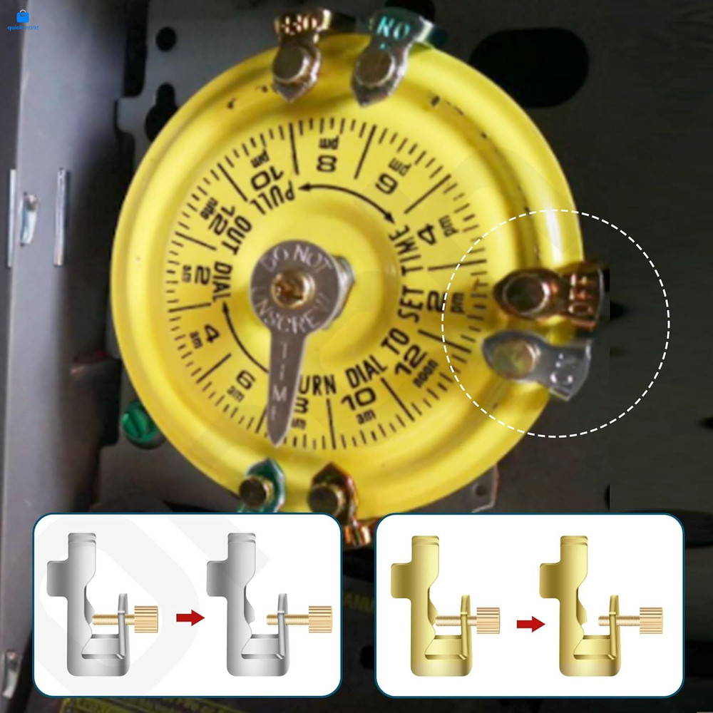 Pool Timer On Off Clips for Intermatic T100 Series Clock Dial Trippers No
