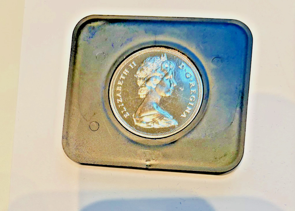 1972 Canadian Proof-Like Dollar, Uncirculated