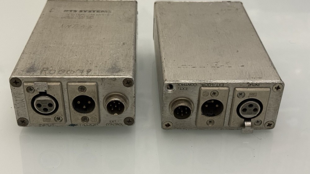 RTS Systems TW Intercom System User Station Model 02 BP320 & 01 BP102