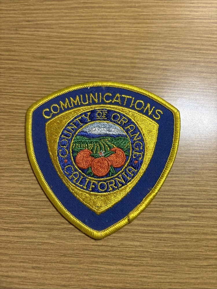 Patch California County of Orange Communication Sew On Patch