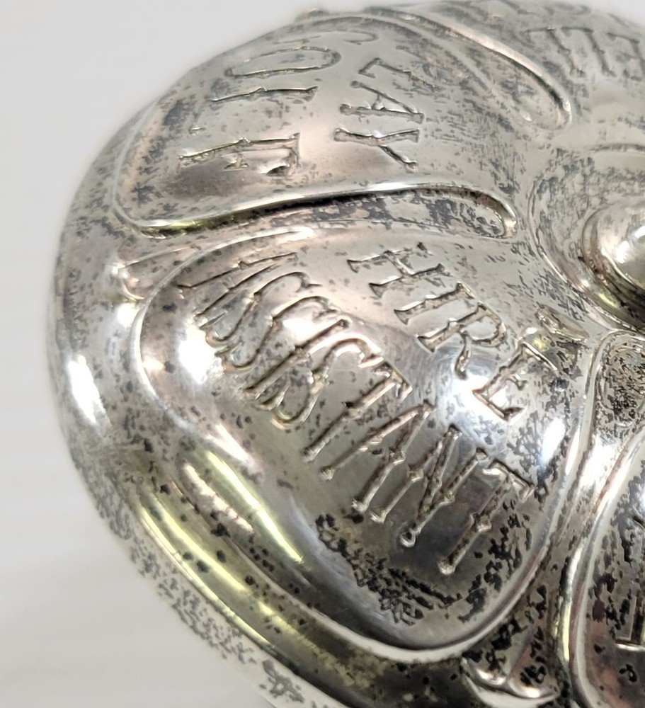 *C54) Vintage Gorham Sterling Silver 50 Executive Decision Maker Spinning Top