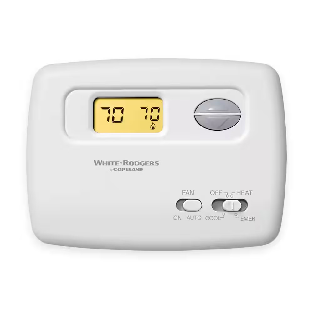 White-Rodgers 70 Series Classic, 5 + 2 Programmable, Single Stage (1H/1C) Thermo