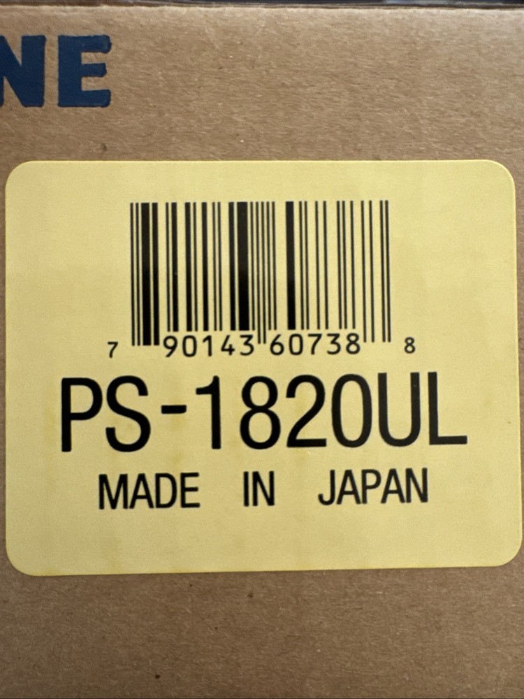 Aiphone PS-1820UL 45W 18V 2.0 Amp Power Supply