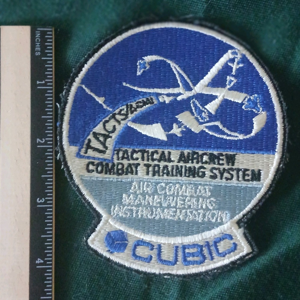 Patch U.S.A.F. Tactical Aircrew Combat Training System, Full Color