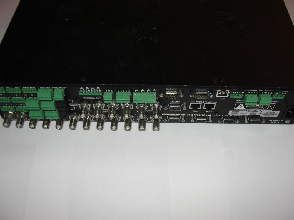 CRESTRON MPS-100 Multimedia Presentation System Control Switcher Audio Amplifier