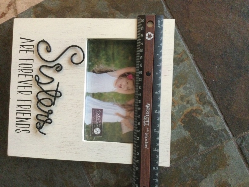 New View Gift &Accessories, Ltd Photo Frame, size:4x6”