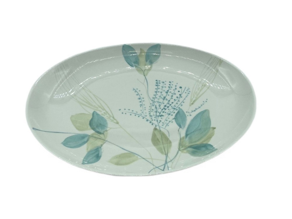 Red Wing Merrileaf Platter Hand Painted MCM