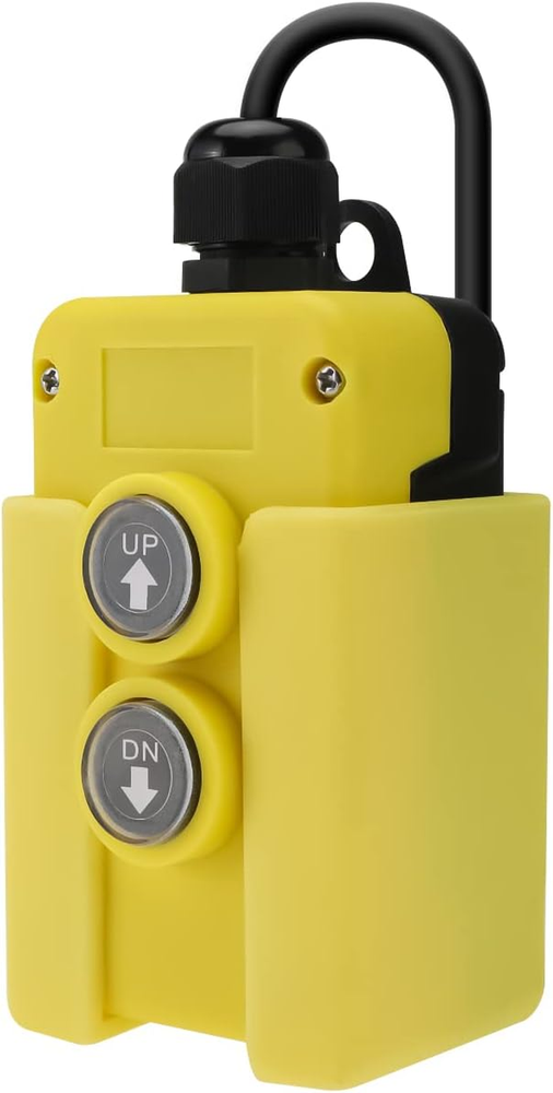 4 Wire Dump Trailer Remote Control Switch for Hydraulic Pump, 12V DC Double Acti