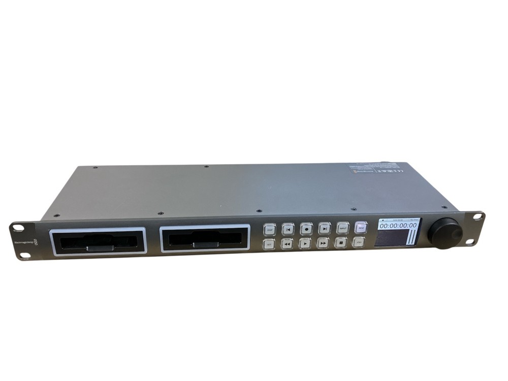Blackmagic Design HyperDeck Studio 2 Broadcast Deck (TESTED FOR POWER)