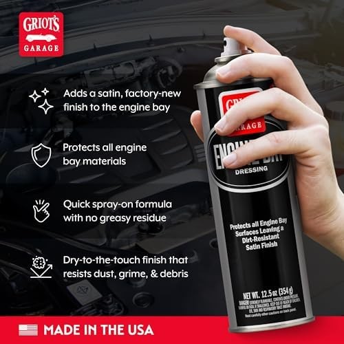 Engine Bay Dressing Detailing Spray Surface Enhancer