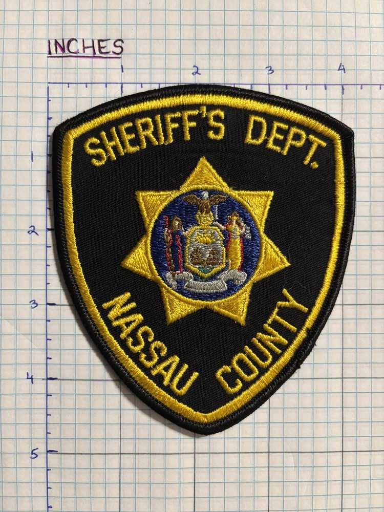 NASSAU COUNTY, NY               Sheriff’s Department Patch