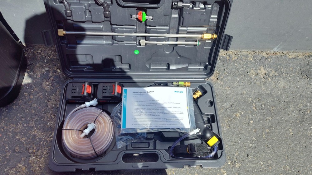 Cordless PPS Pro Sprayer With Prokure 1 Tank