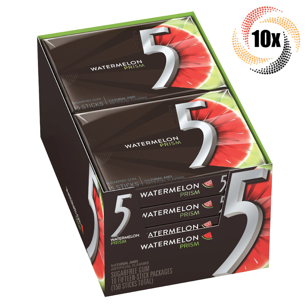 Wrigley's 5 Gum Watermelon Prism