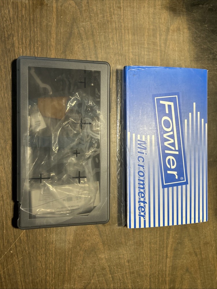(V) New With broken case Fowler Outside Micrometer