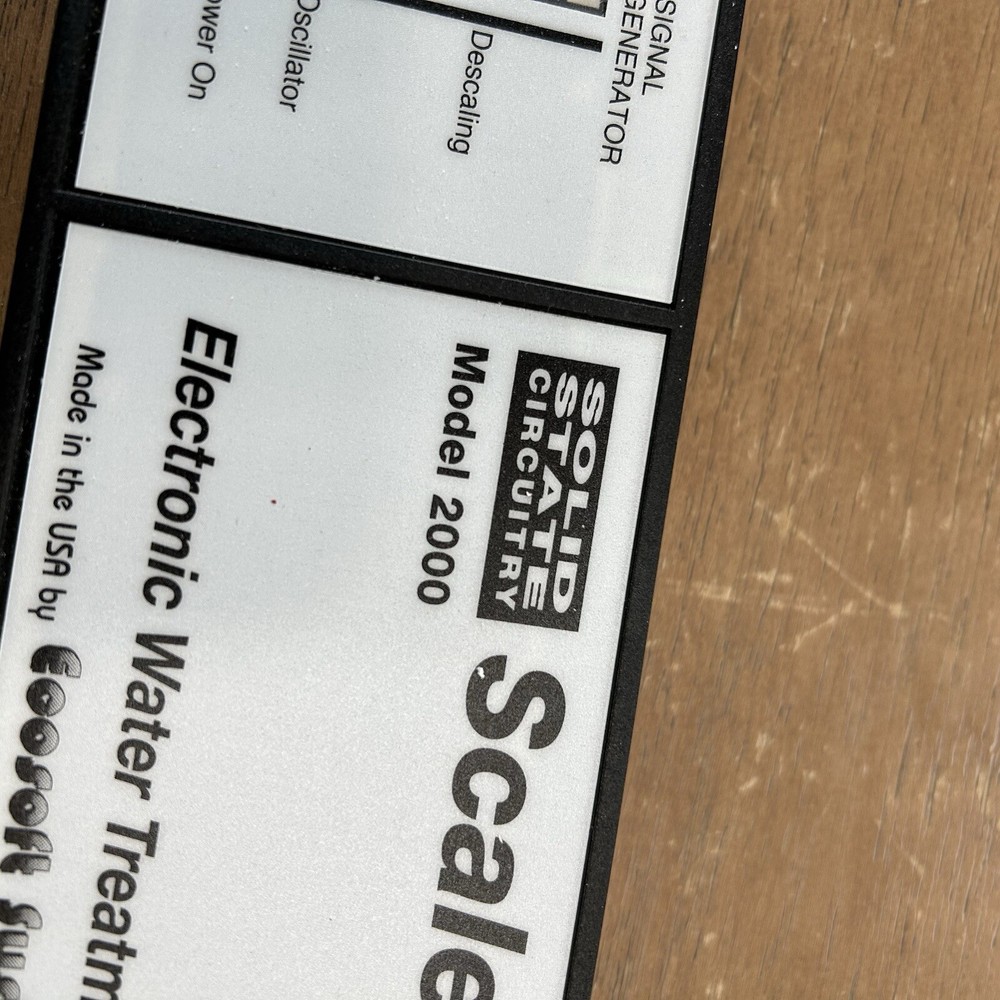 Scale Ban 2000 Electronic Water Treatment System by Ecosoft Systems UNTESTED