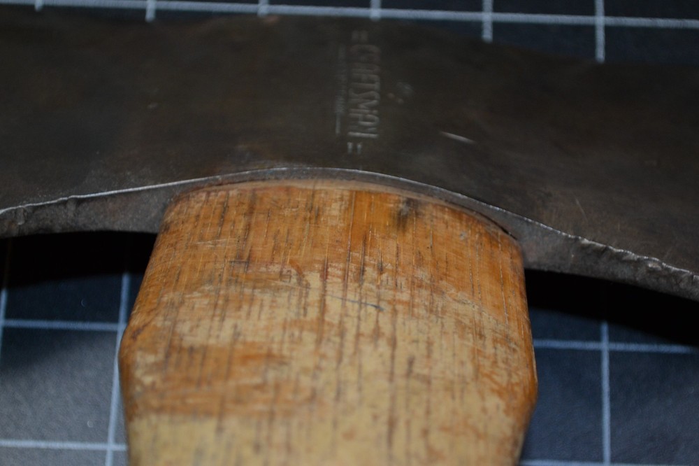 CRAFTSMAN - DOUBLE BIT AXE - ORIGINAL HANDLE WITH DECAL