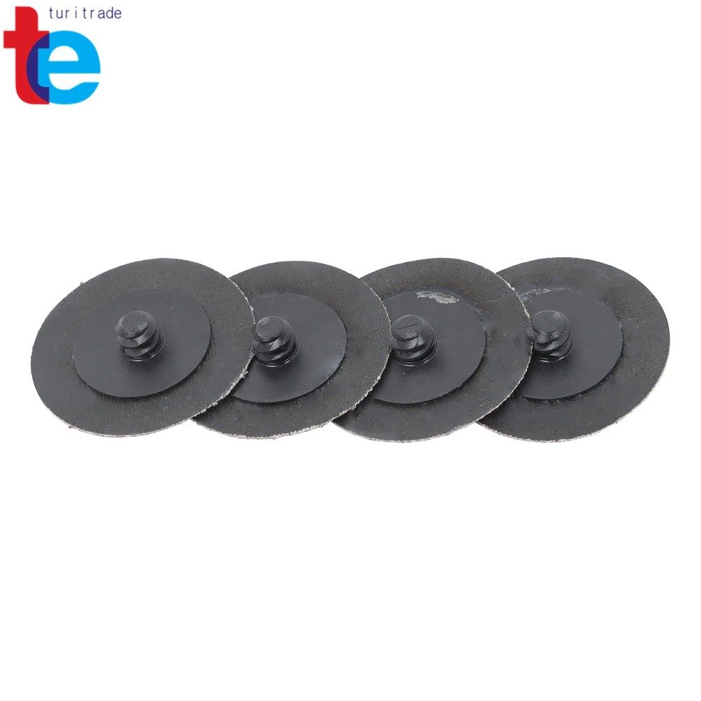2" Medium Sanding Discs 80 Grit Roll Lock Die Grinder Sanding Discs - 150 Pack
