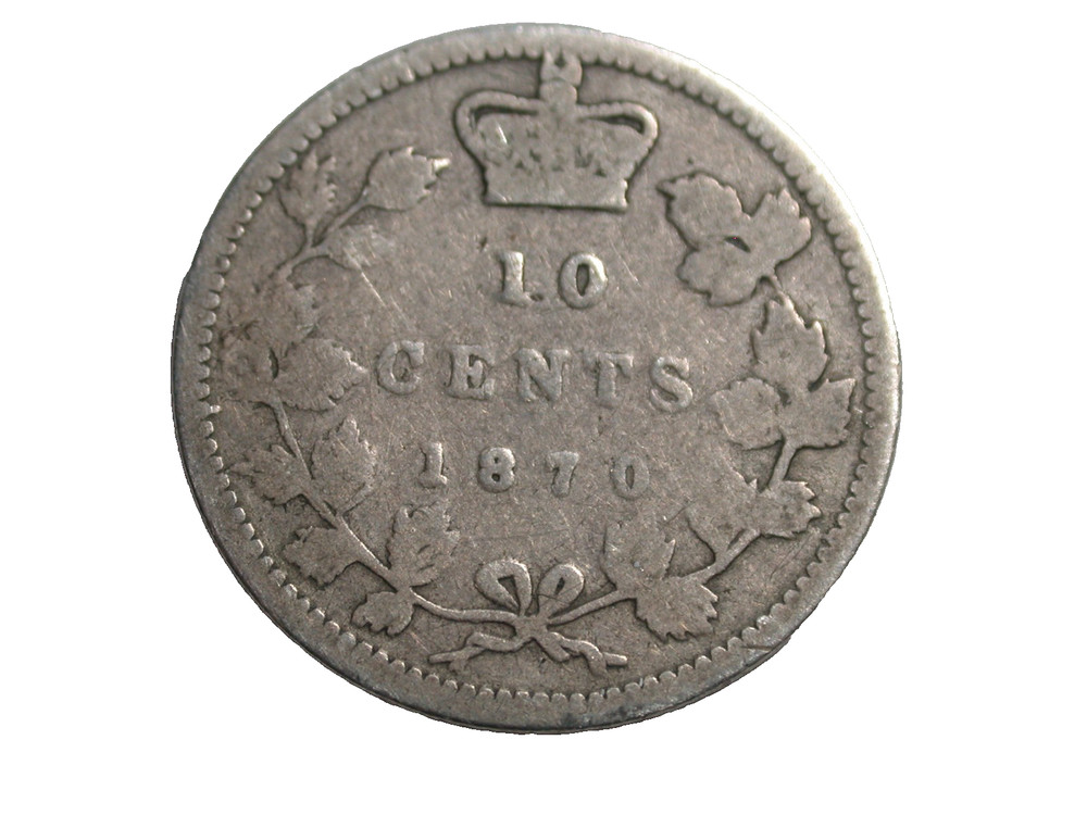 Canada 1870 10 Cents