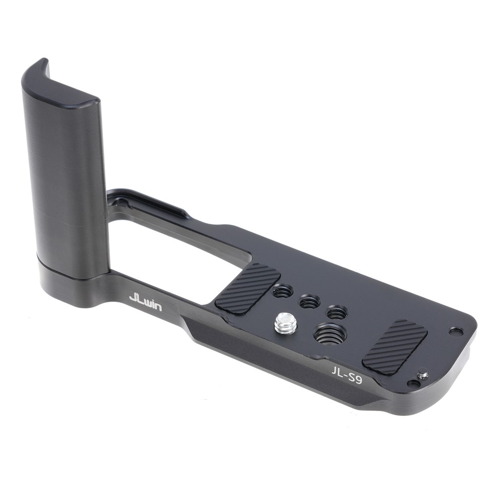 L-Shaped Handle Grip with Quick Release Plate for Panasonic Lumix S9 Camera