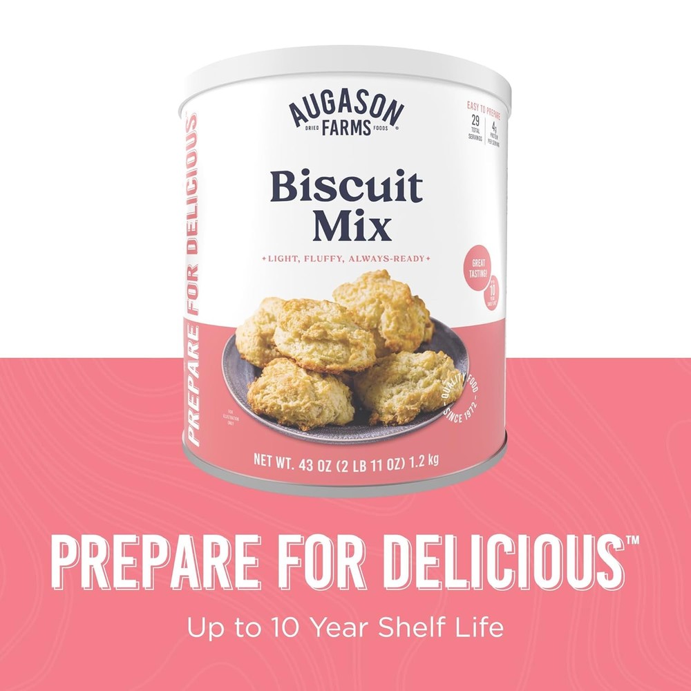 Emergency Biscuit Mix Long Term Food Storage Supply